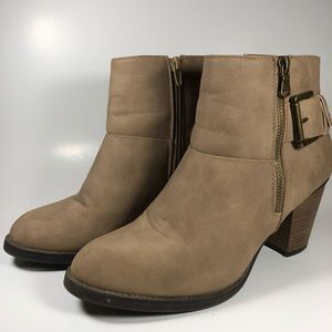 Sugar | Tan Ankle Boots Sz 8.5